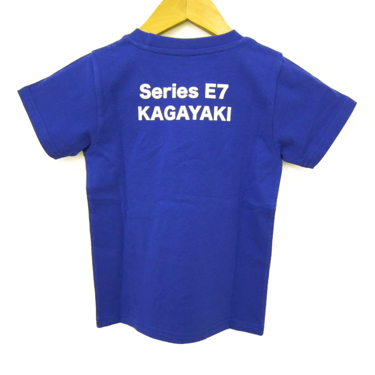 【訳あり】　新幹線　Tシャツ(キッズ用) 　E7系かがやき （北陸新幹線） 100cm