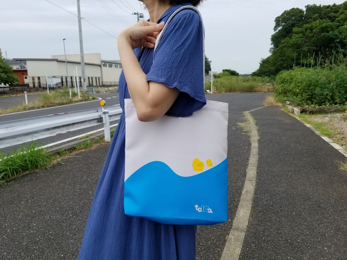 JR東海　TOICAのひよこ トートバッグ（カード柄）
