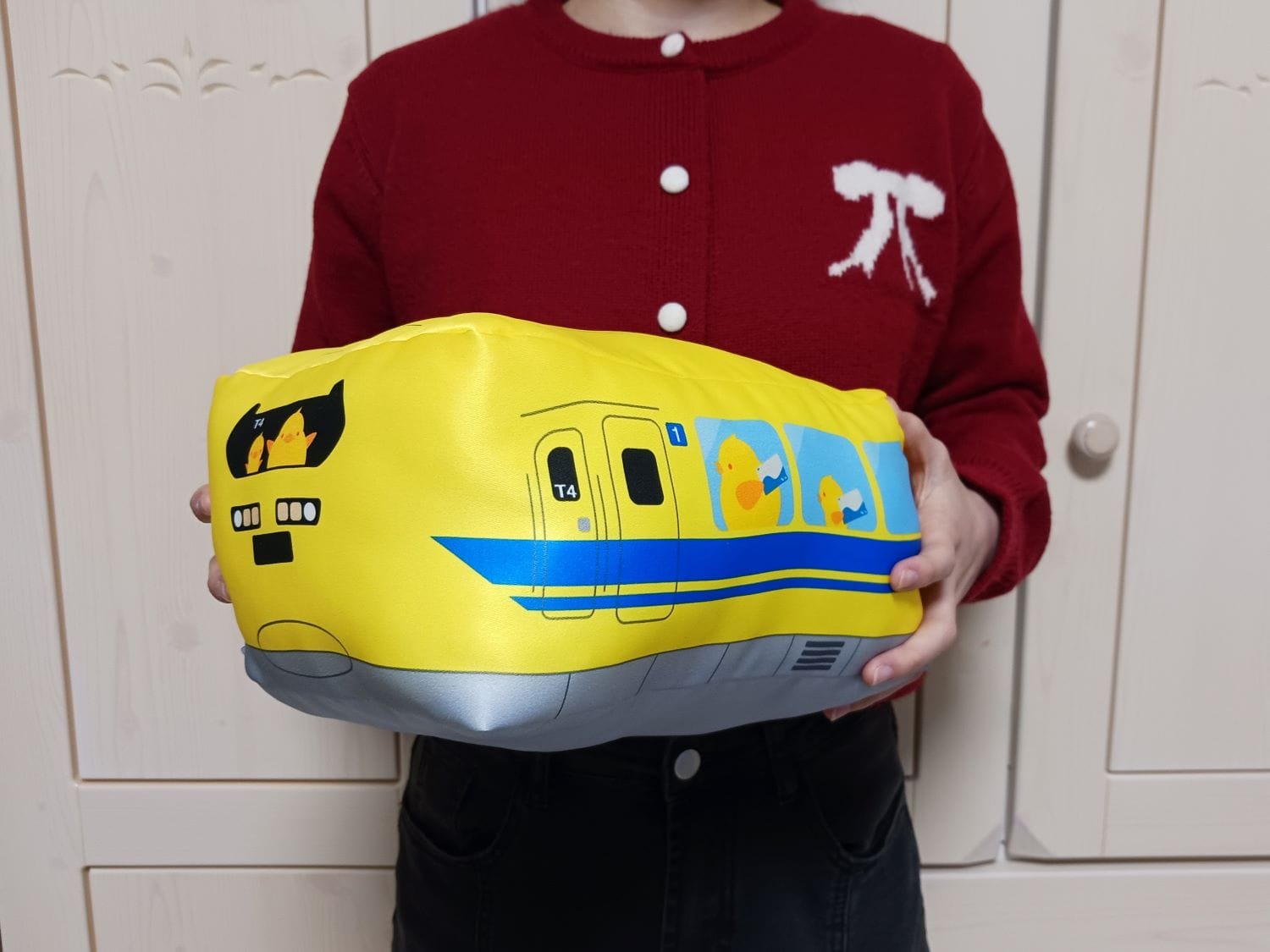 引退記念923形ドクターイエロー×ＴＯＩＣＡのひよこぬいぐるみ