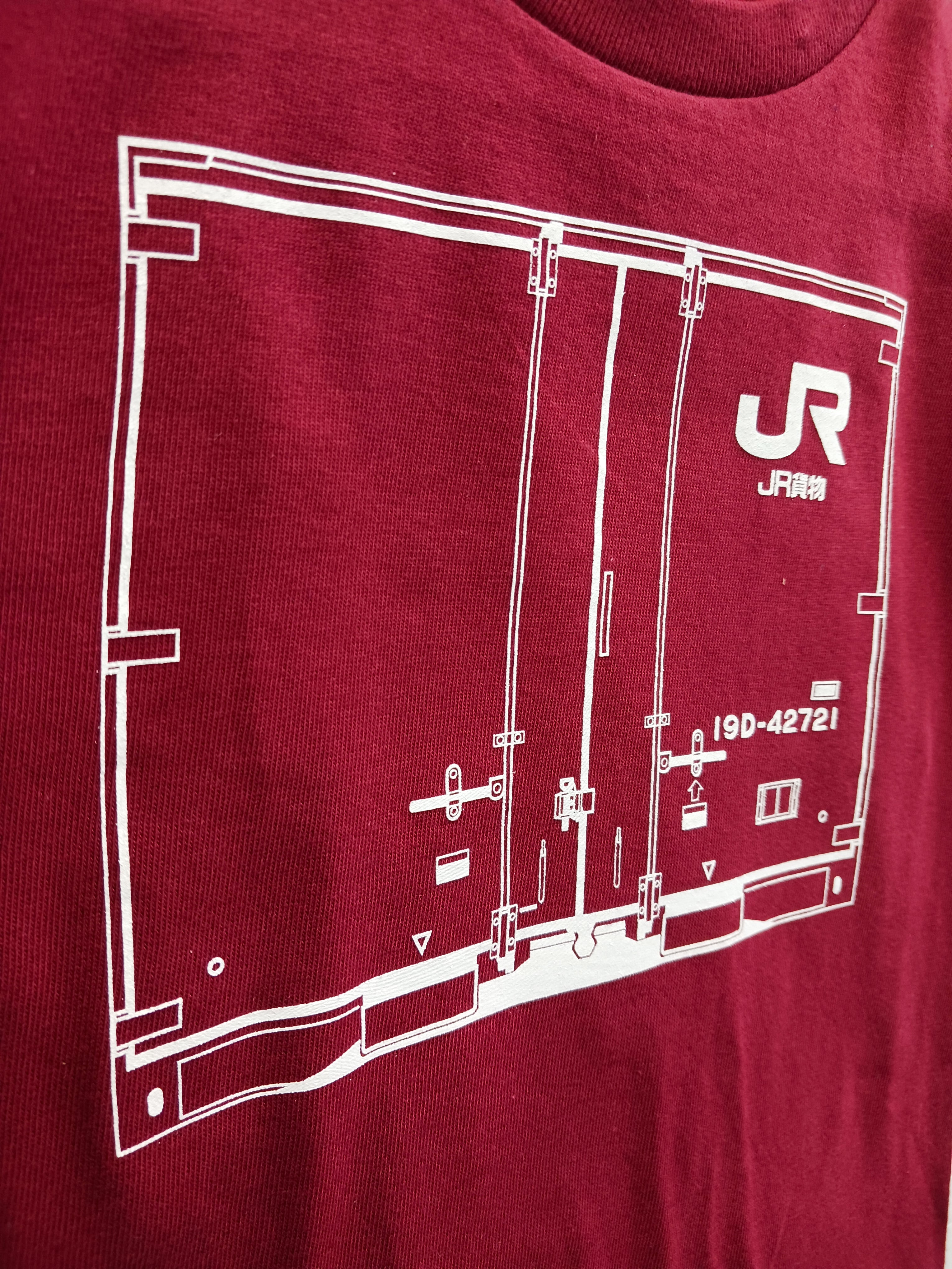 ＪＲ貨物　19D形式コンテナ  キッズ Ｔシャツ 120cm