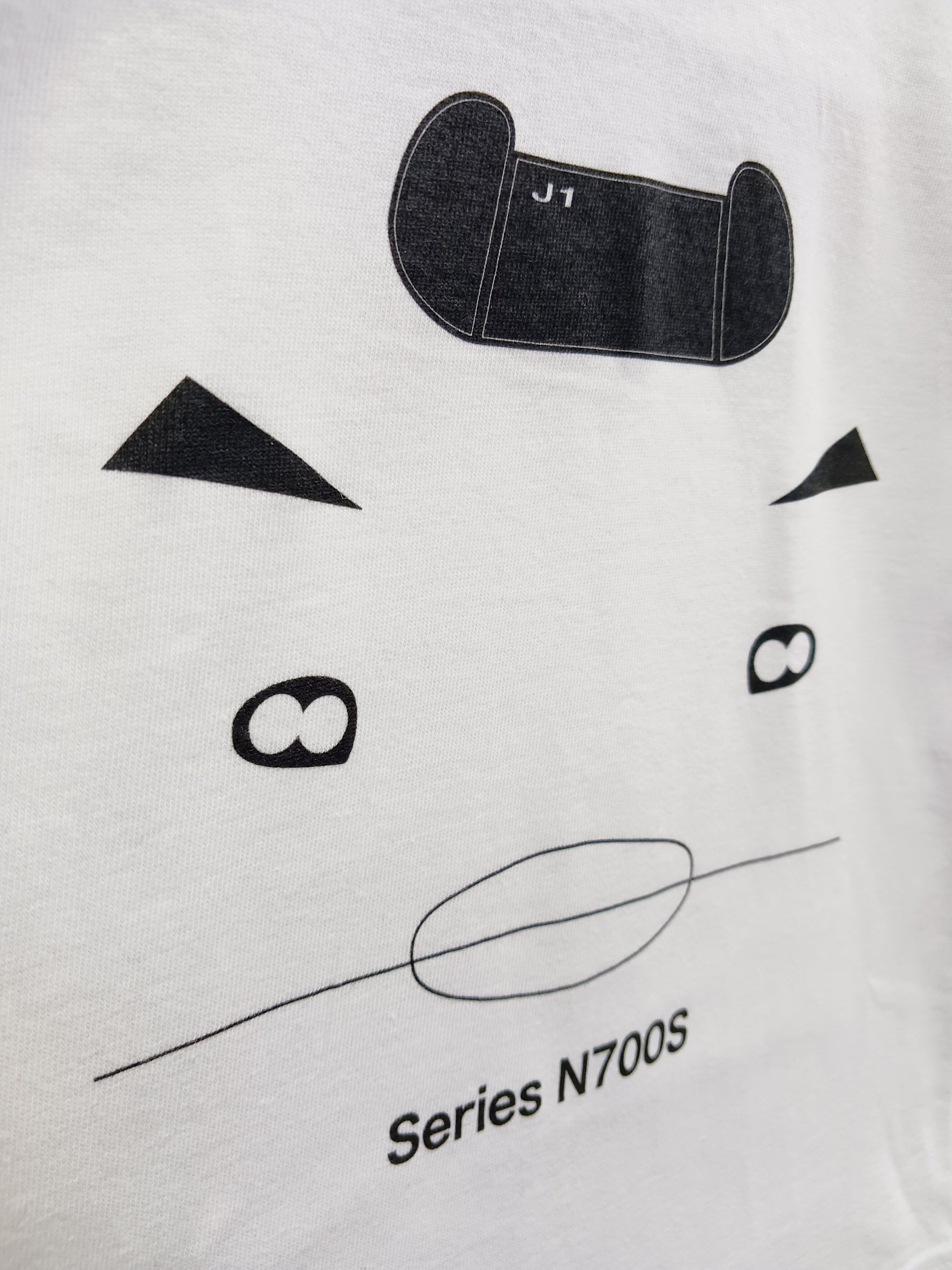 鉄道　キッズ Ｔシャツ N700S 110cm