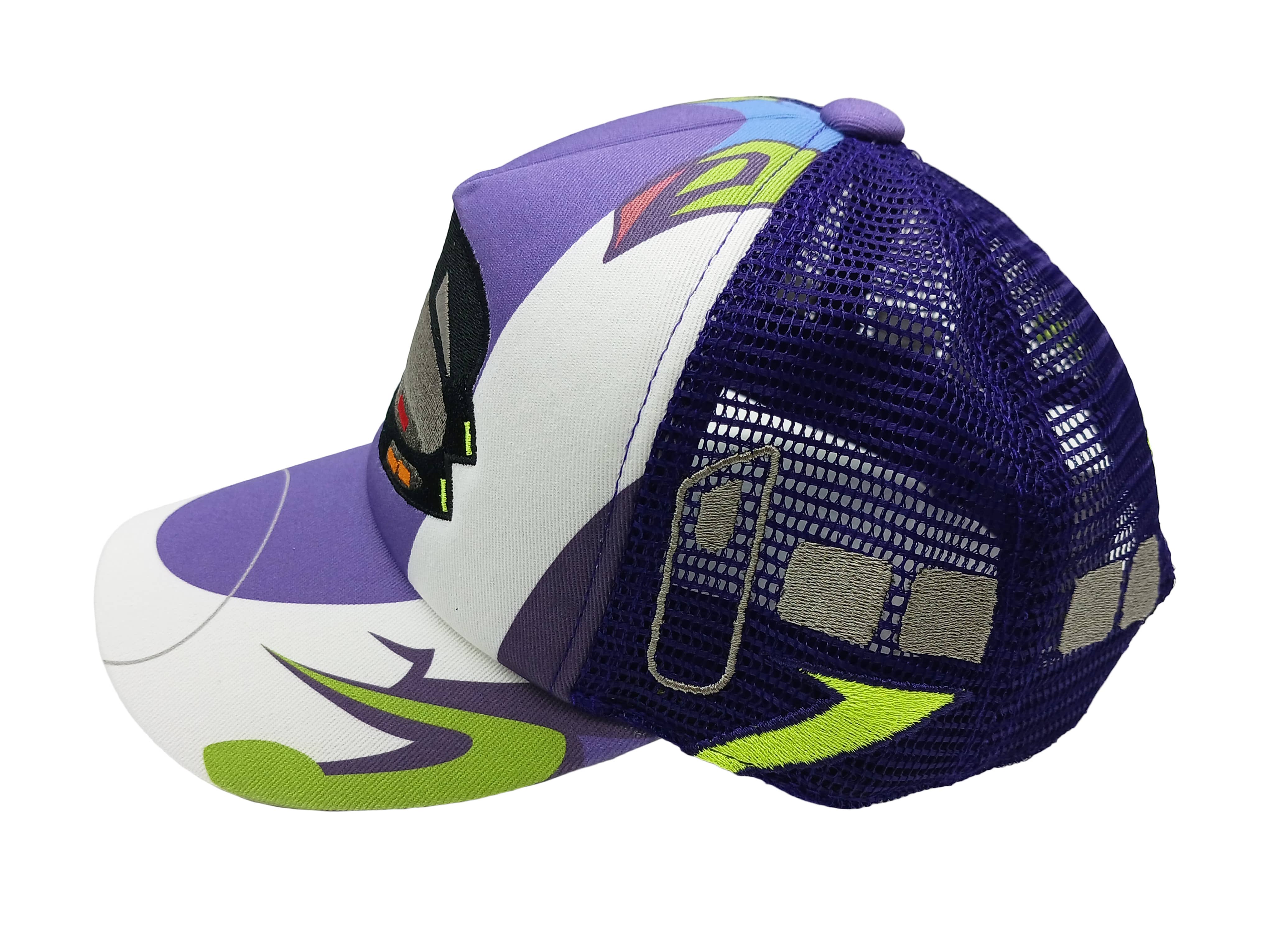 【キッズ用】新幹線　帽子（メッシュキャップ）エヴァンゲリオン新幹線500ＴＹＰＥ　ＥＶＡ  約53cm～56cm 調節可能