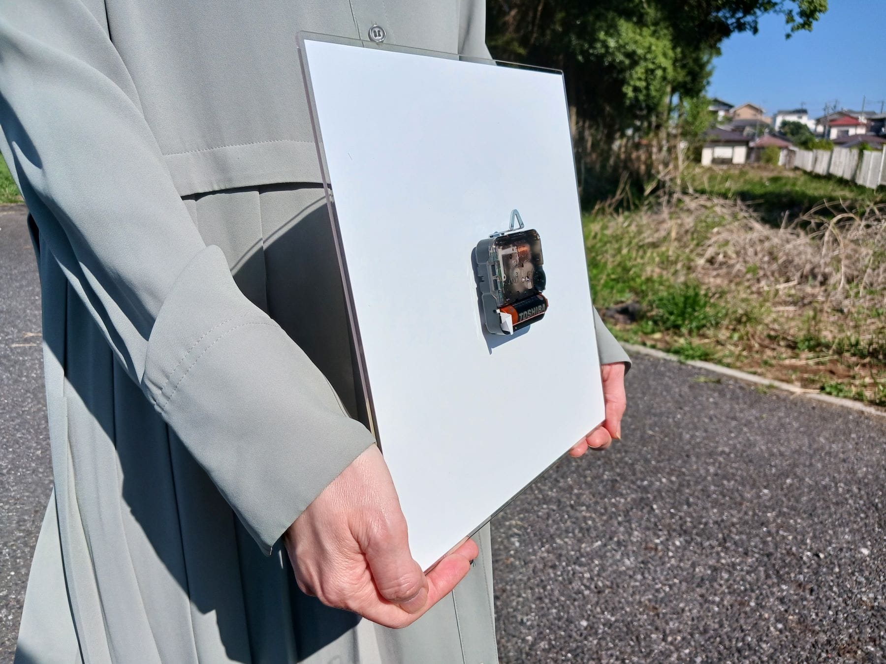 ＪＲ北海道 Kitaca アクリルウォールクロック（壁掛け時計）