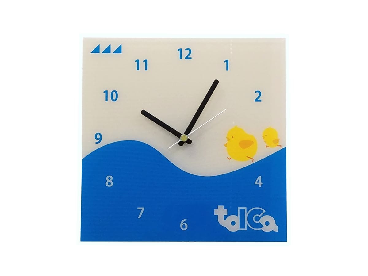 JR東海　TOICAのひよこ アクリルウォールクロック（壁掛け時計）カード柄