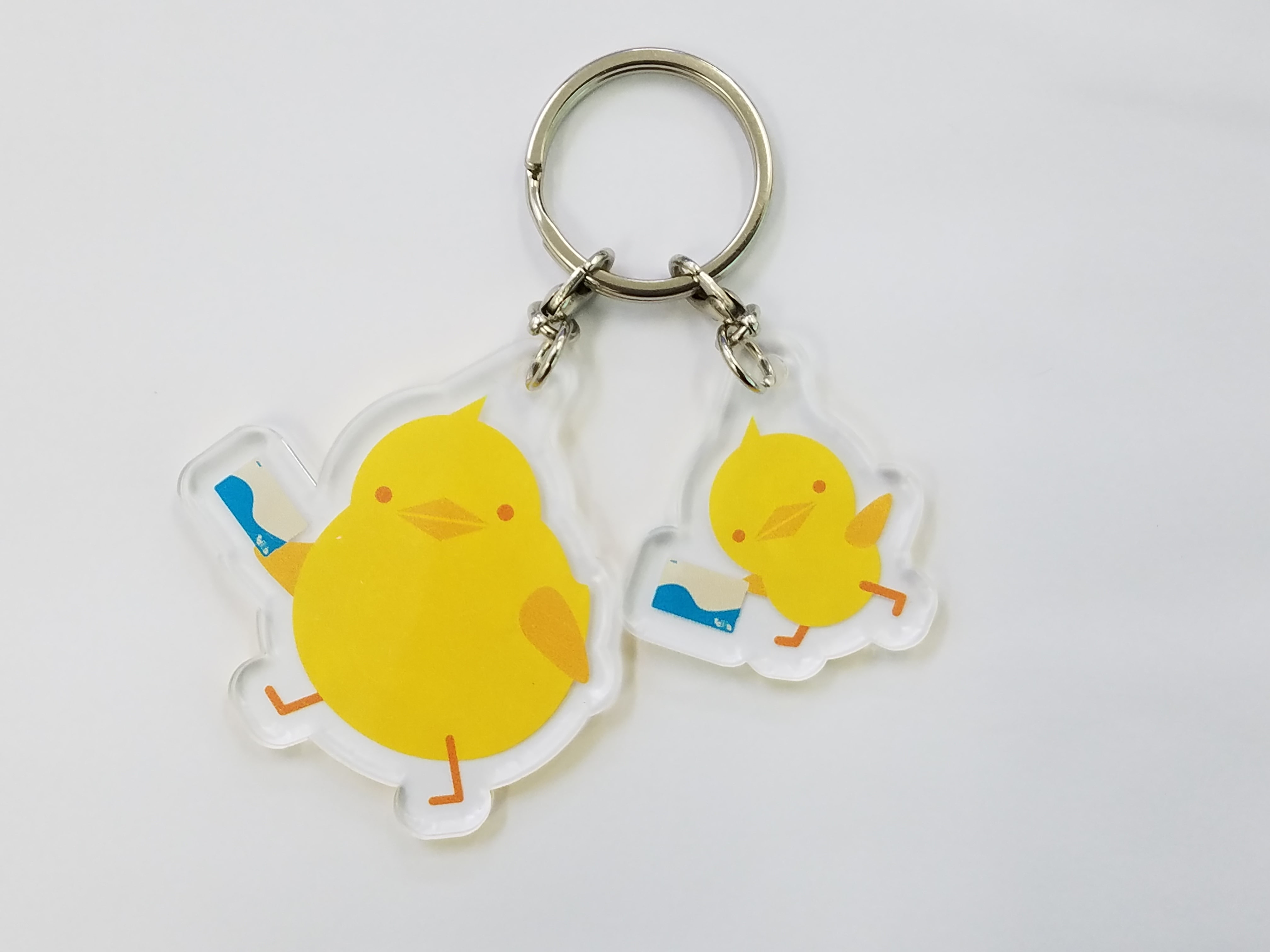 JR東海　TOICAのひよこ ２連アクリルキーホルダー