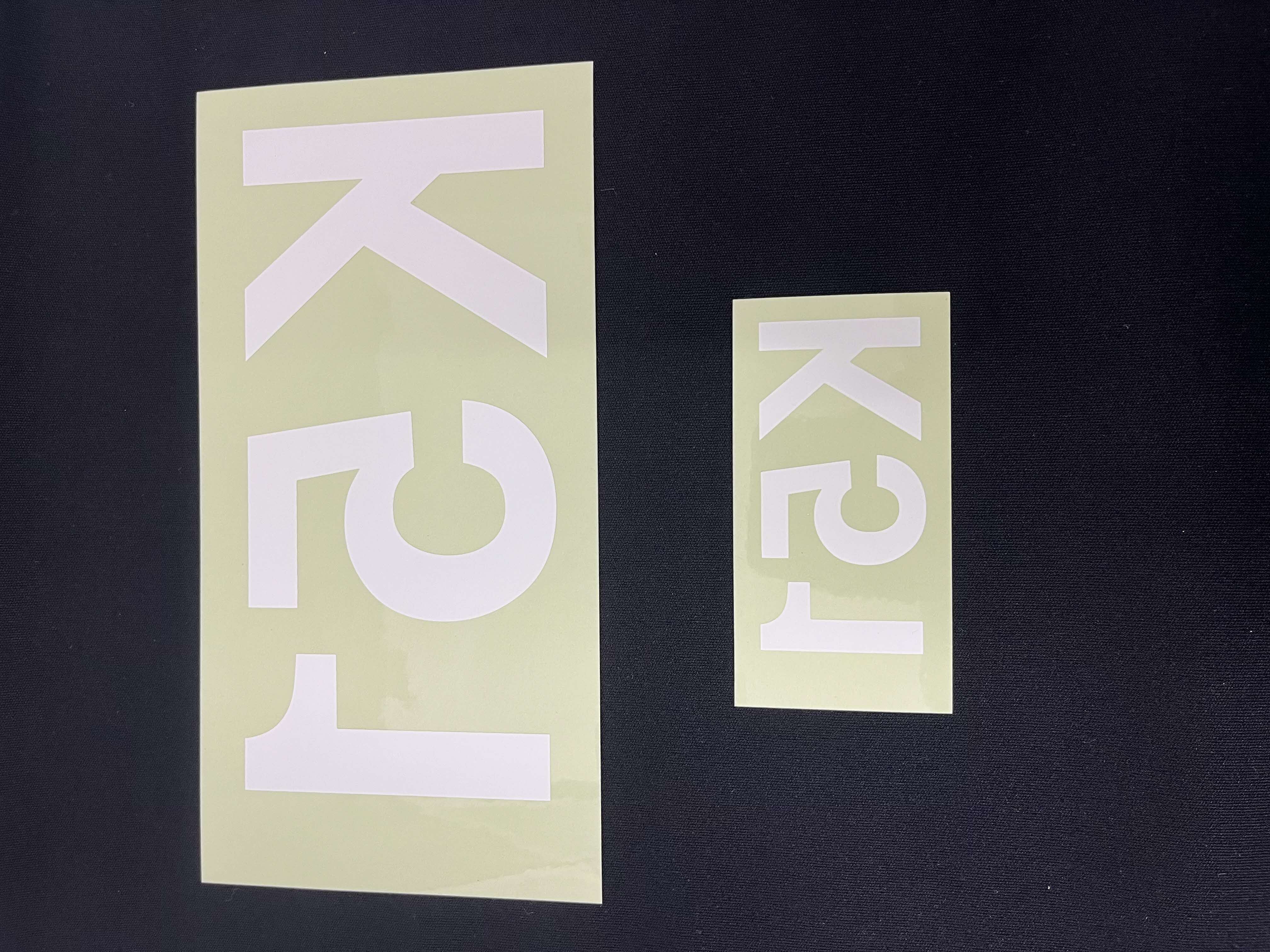 編成番号シール（K51）A(大小１枚ずつセット)