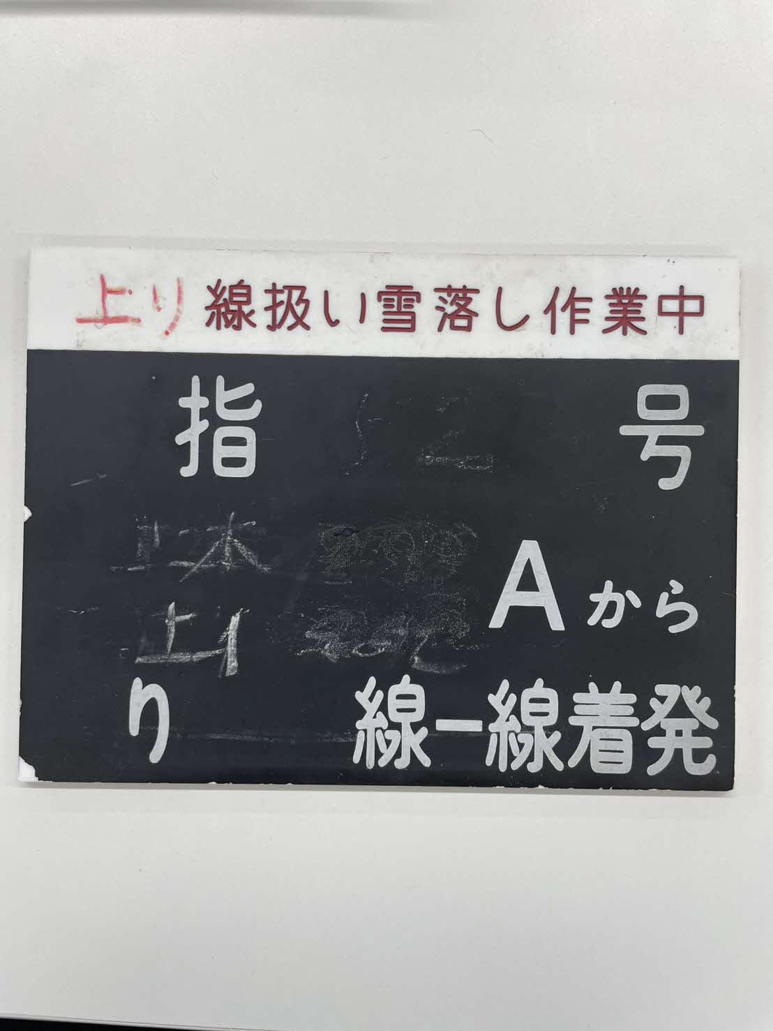 作業中看板