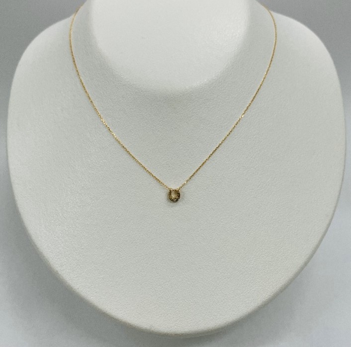 K10YGダイヤモンドネックレス・X297278037  66-1994・10003215