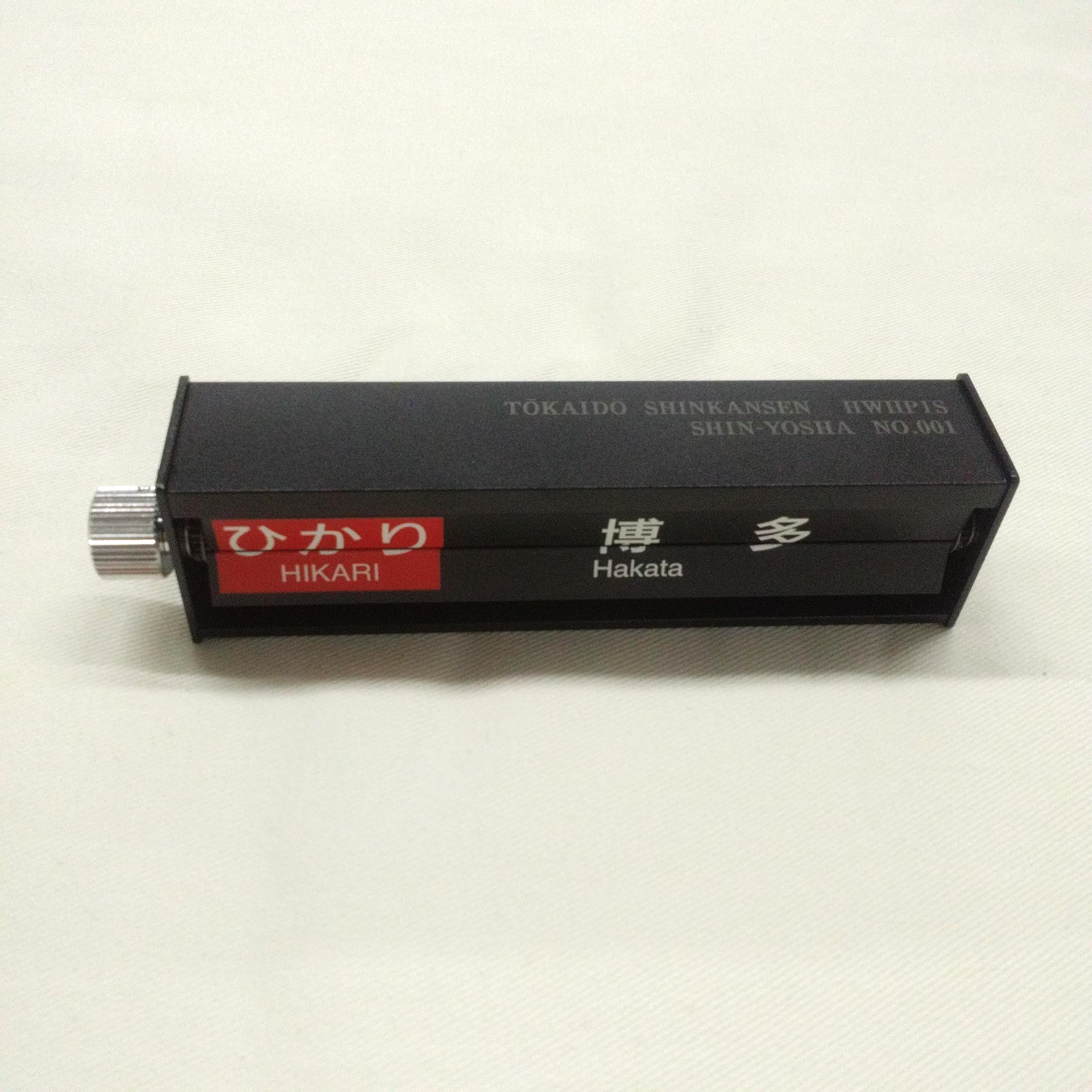 【新陽社製】ミニチュア反転フラップ式表示器（単体表示タイプ）