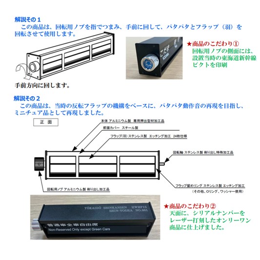 【新陽社製】ミニチュア反転フラップ式表示器（3連表示タイプ）