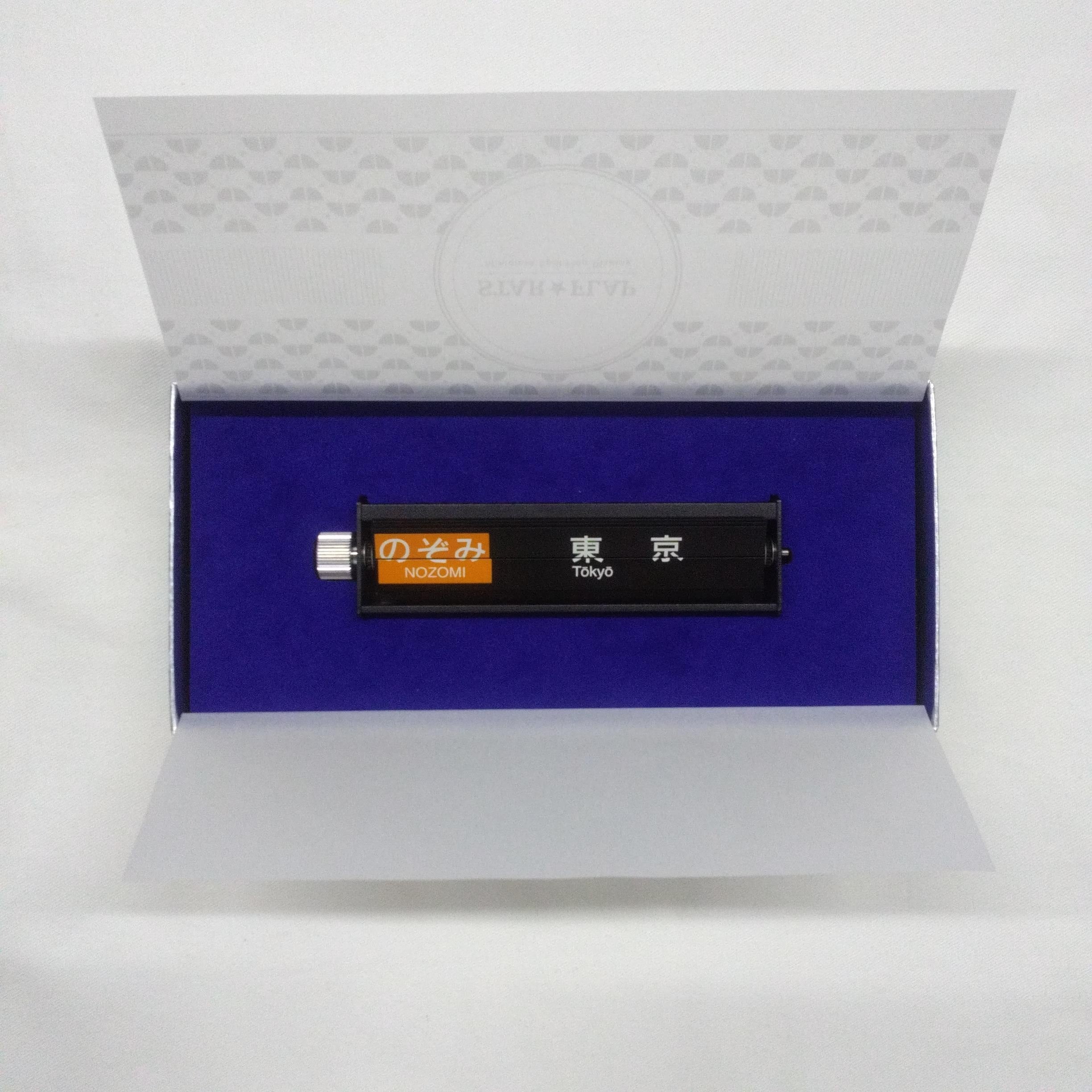 【新陽社製】ミニチュア反転フラップ式表示器（単体表示タイプ）